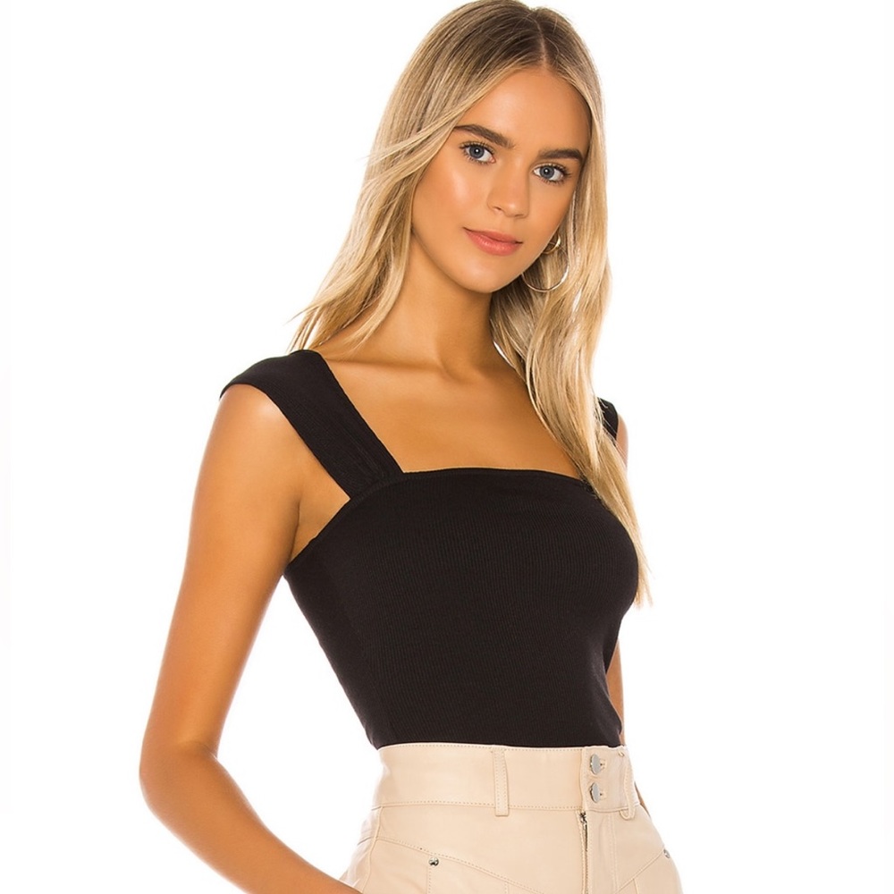 NWT Privacy Please Isabella Top in Black - XS